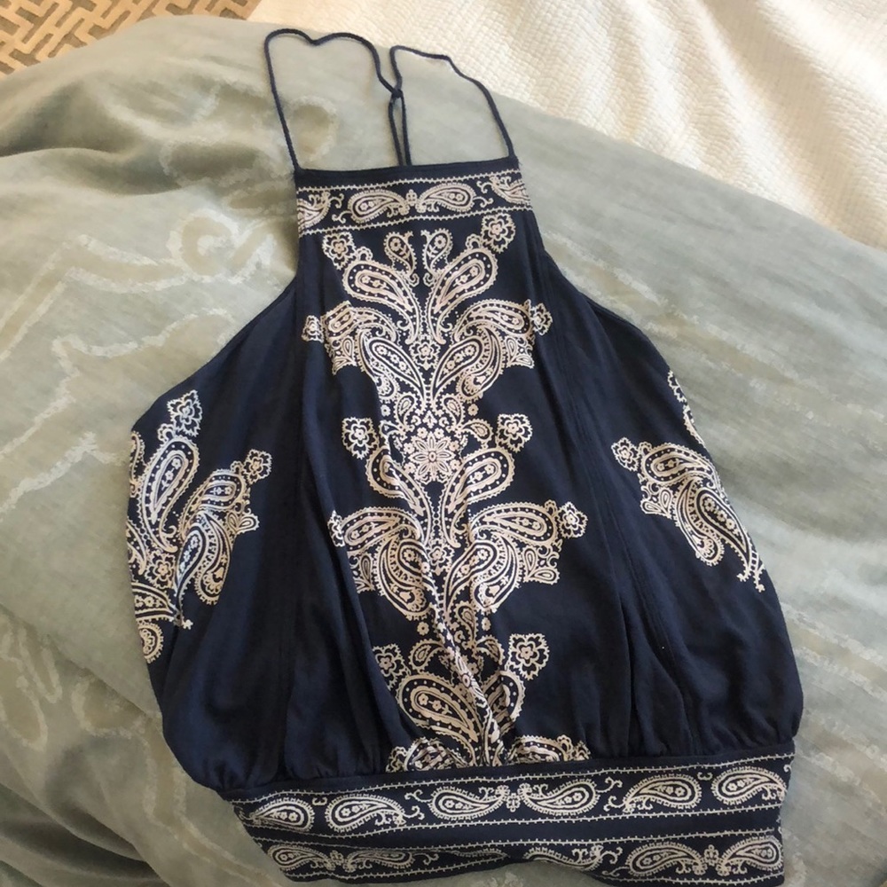 Backless Bandana Free People top